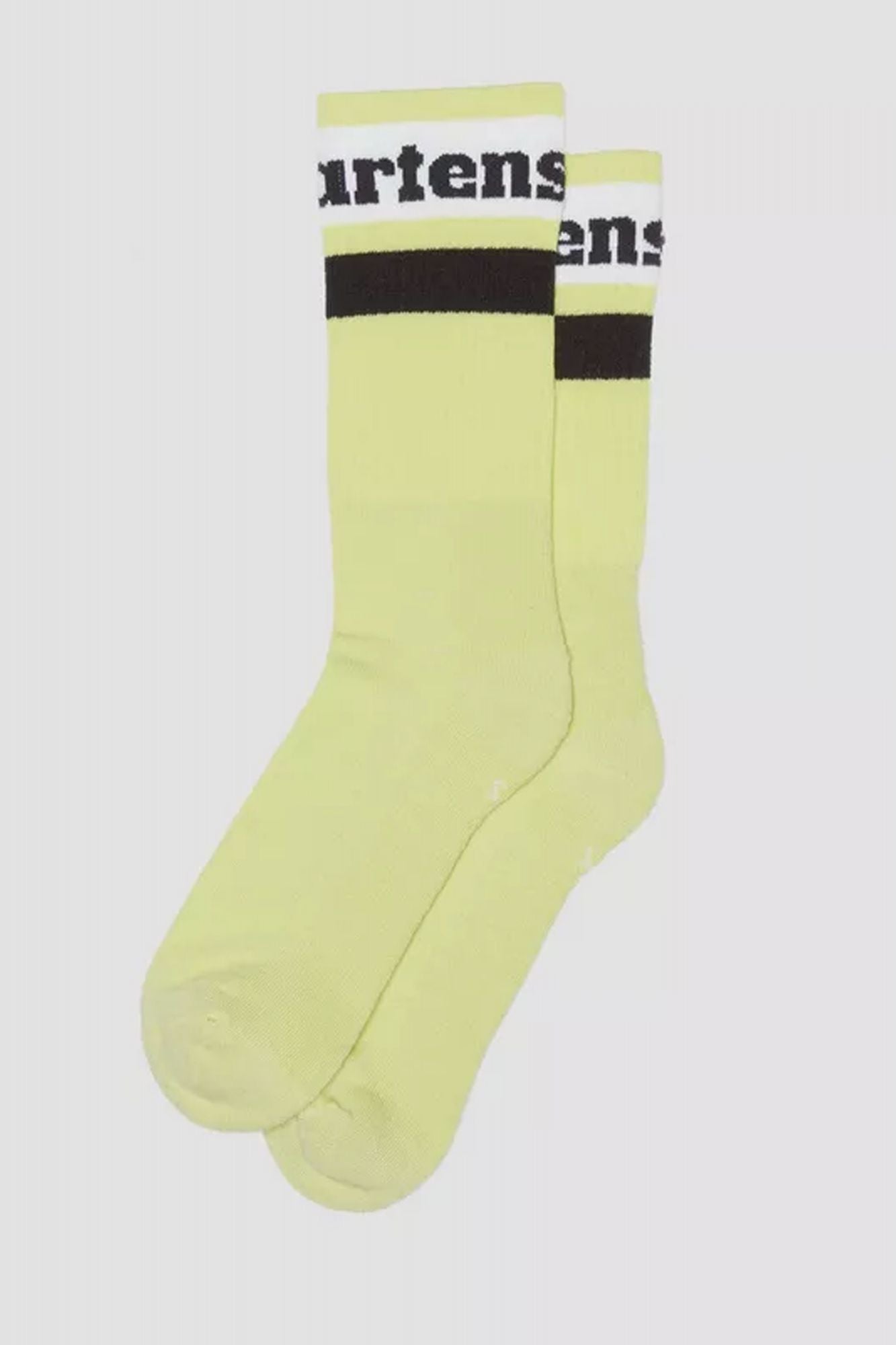 DR. MARTENS ATHLETIC LOGO SOCK en color AMARILLO (1)