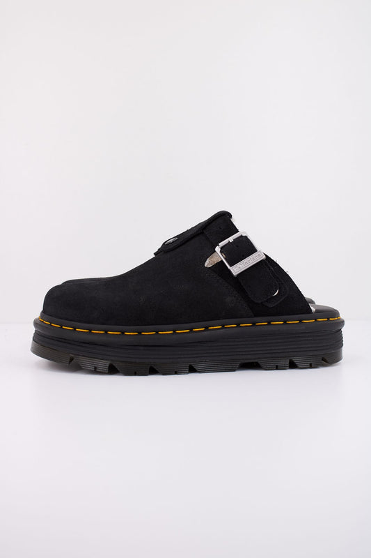 DR. MARTENS  ZEBZAG MULE WL en color NEGRO (1)