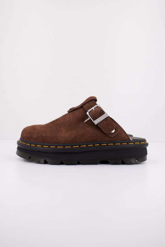 DR. MARTENS  ZEBZAG MULE WL en color MARRON (1)