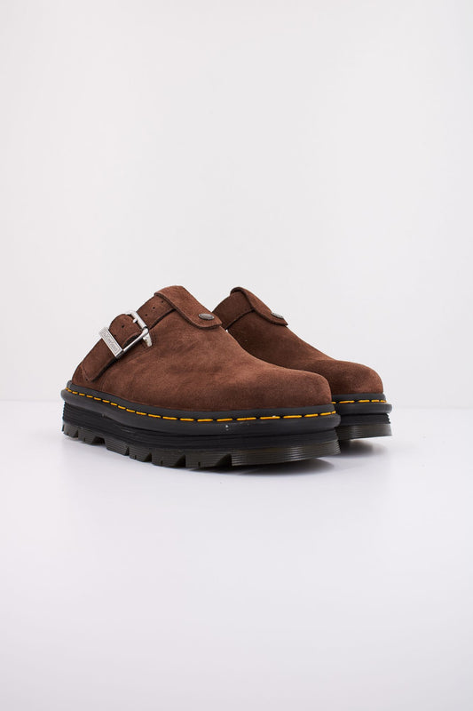 DR. MARTENS  ZEBZAG MULE WL en color MARRON (2)