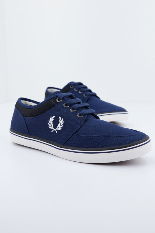 FRED PERRY STRATFORD CANVAS en color AZUL (1)