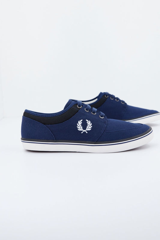 FRED PERRY STRATFORD CANVAS en color AZUL (2)