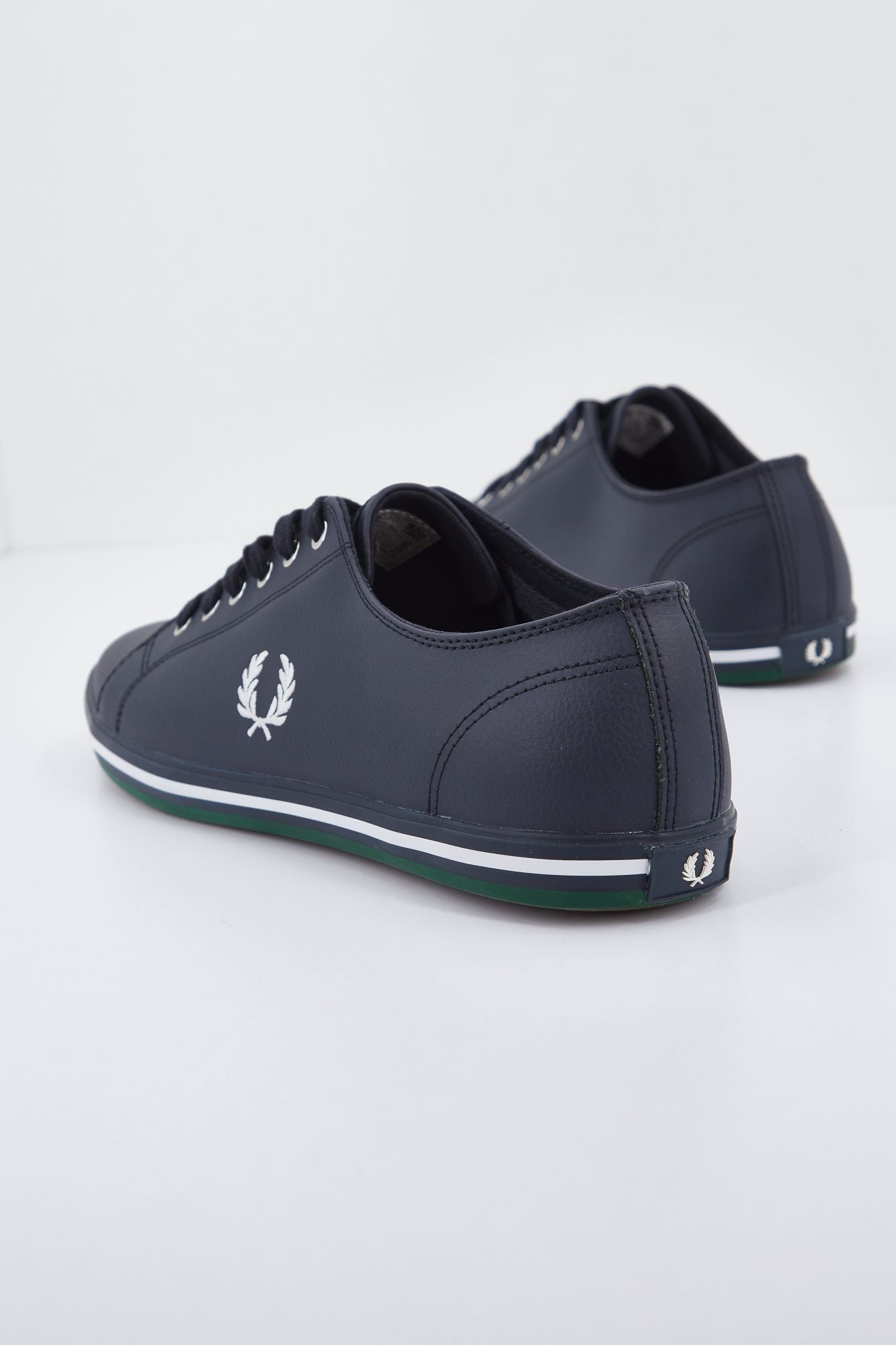 FRED PERRY  KINGSTON LEATHER en color AZUL (3)