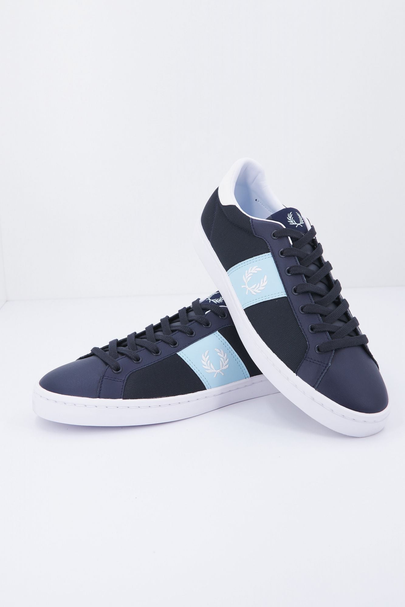 FRED PERRY B6120 en color AZUL (3)