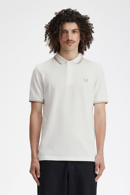 FRED PERRY M3600FP en color BLANCO (1)