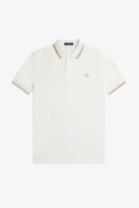 FRED PERRY M3600FP en color BLANCO (2)