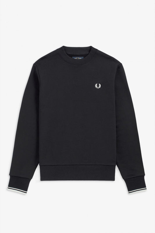 FRED PERRY CREW NECK en color AZUL (2)