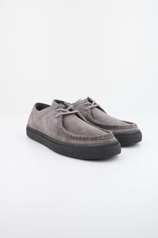 FRED PERRY DAWSON LOW SUEDE en color GRIS (2)