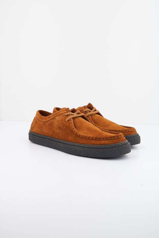 FRED PERRY DAWSON LOW SUEDE en color MARRON (2)