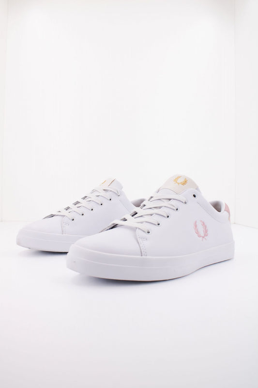 FRED PERRY LOTTIE LEATHER en color BLANCO (2)