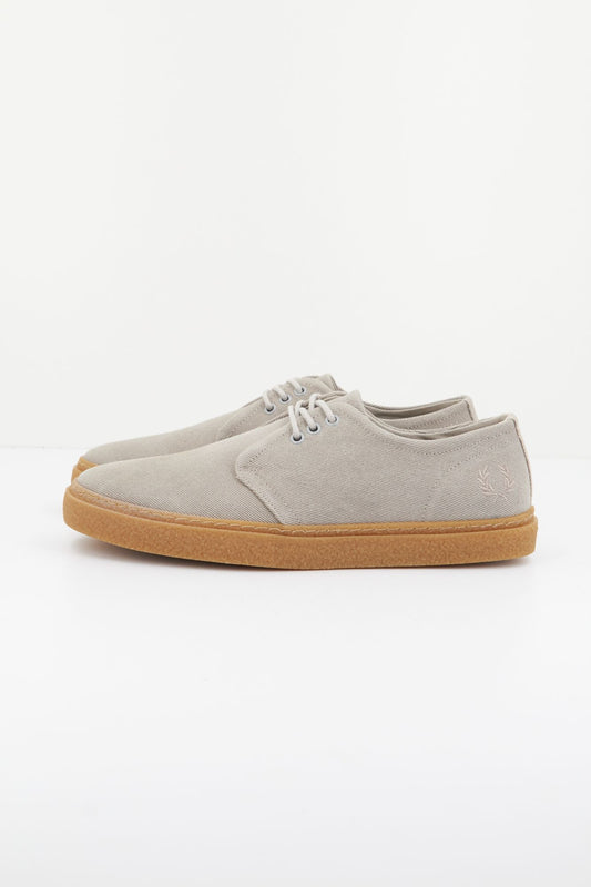 FRED PERRY LINDEN CANVAS en color GRIS (1)