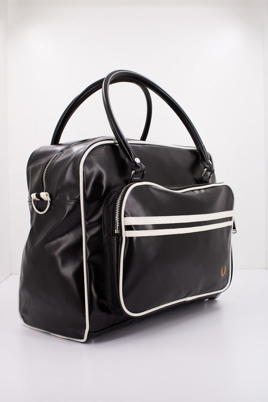 FRED PERRY CLASSIC HOLDALL en color NEGRO (2)