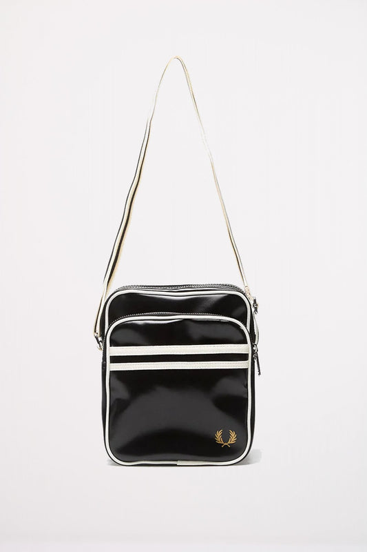 FRED PERRY CLASSIC SIDE BAG en color NEGRO (1)