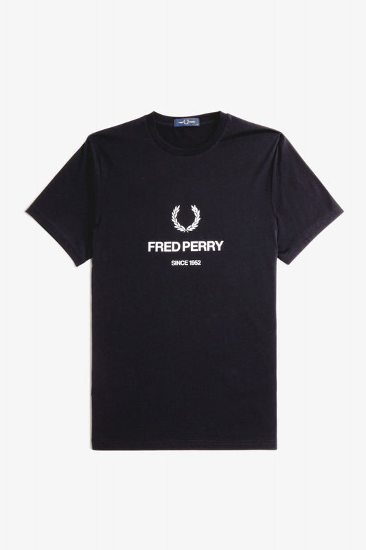 FRED PERRY M8588FP  en color NEGRO (2)