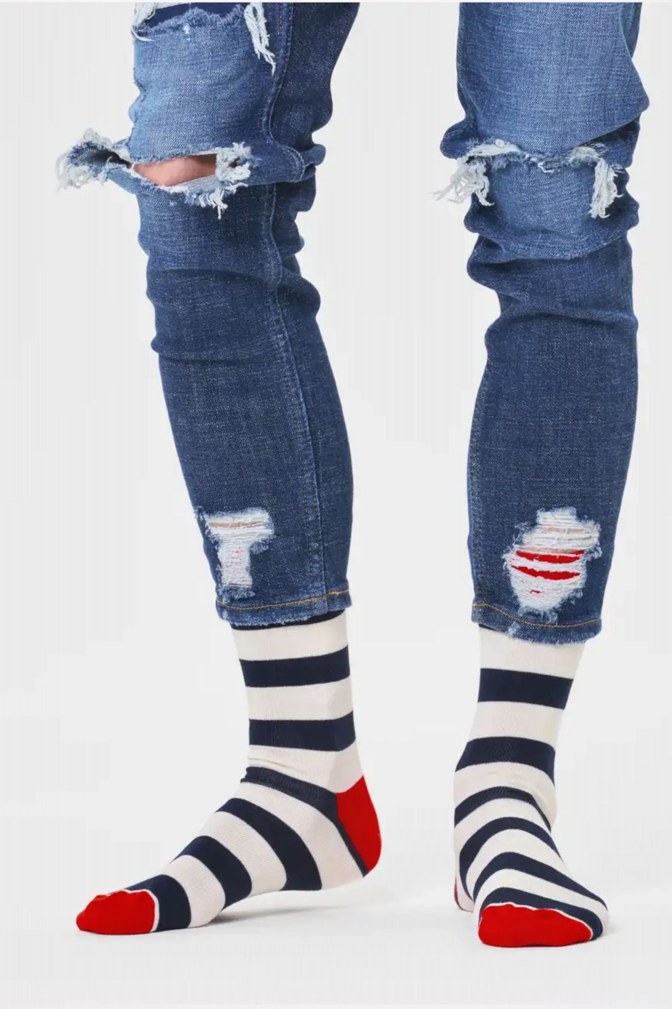 HAPPY SOCKS STRIPE en color AZUL (2)