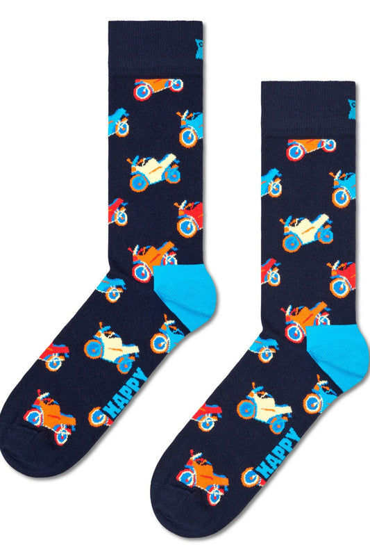 HAPPY SOCKS MOTORBIKE SOCK en color AZUL (1)