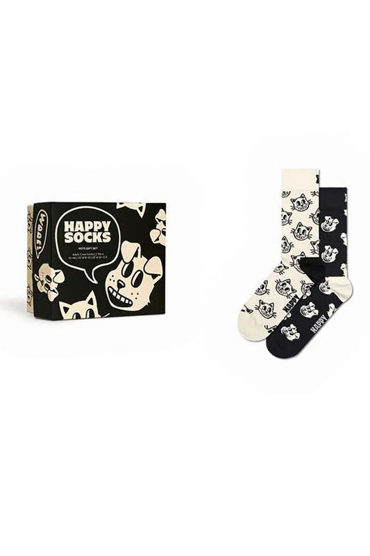 HAPPY SOCKS PETS SOCK en color BLANCO (1)