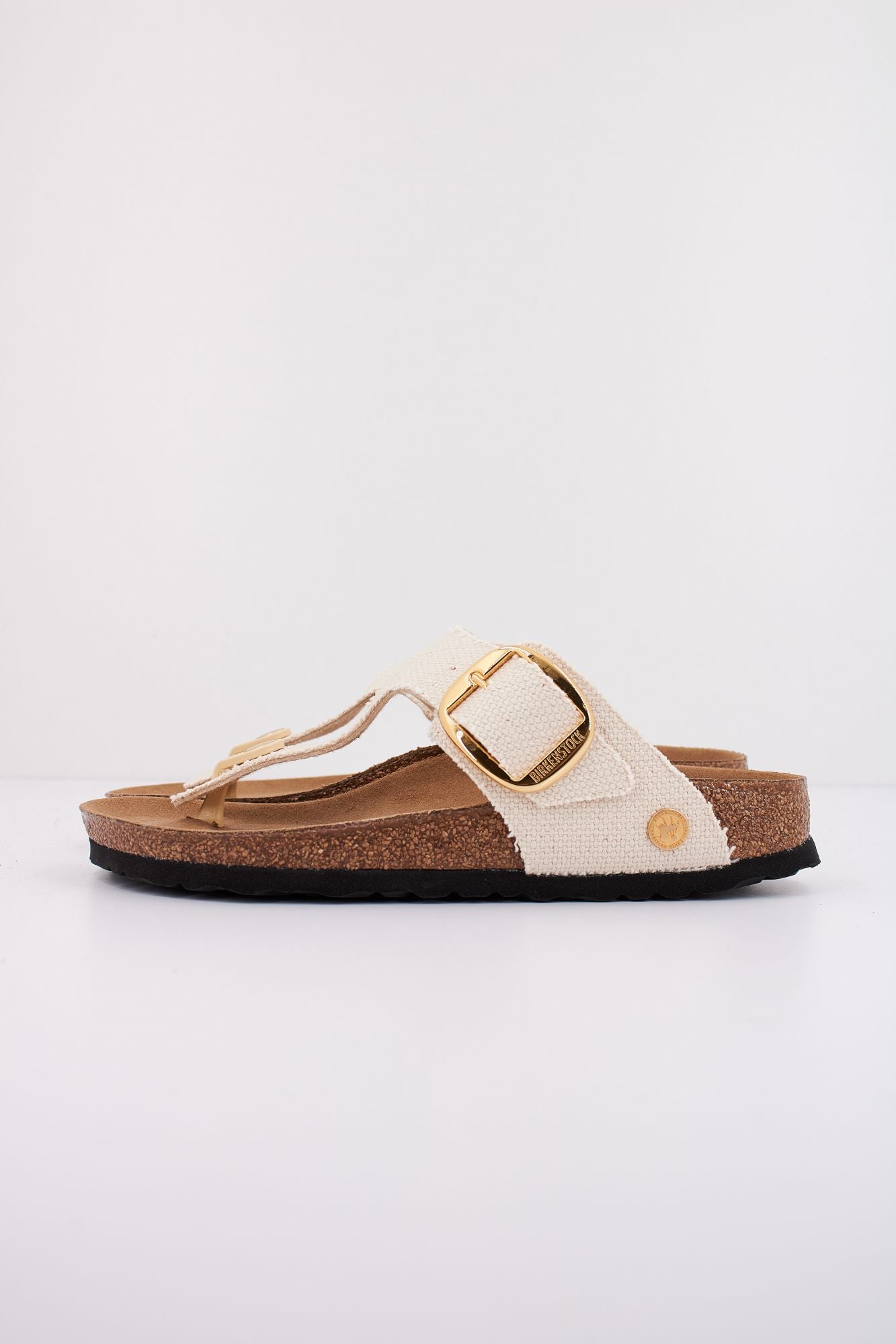 BIRKENSTOCK GIZEH BIG BUCKLE RIVET LO en color BEIS (1)