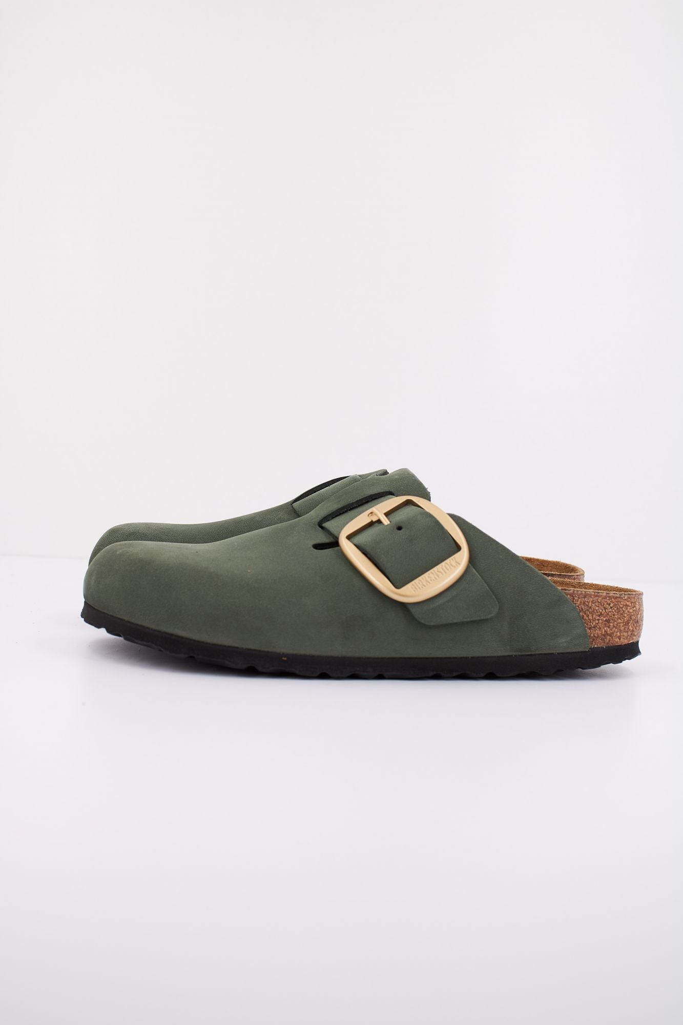 BIRKENSTOCK BOSTON BIG BUCKLE en color VERDE (1)