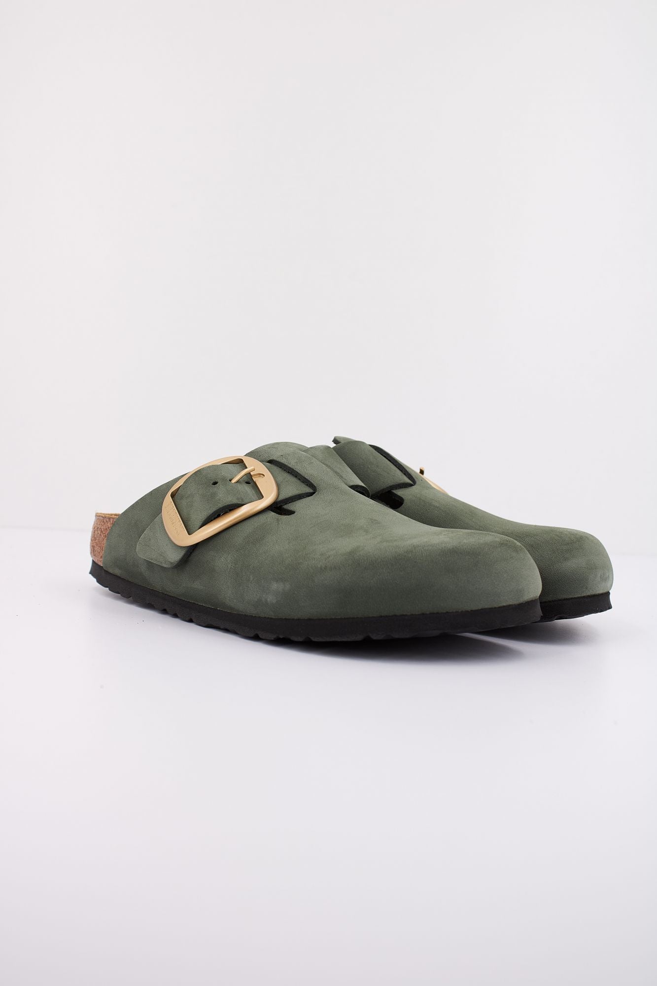 BIRKENSTOCK BOSTON BIG BUCKLE en color VERDE (2)