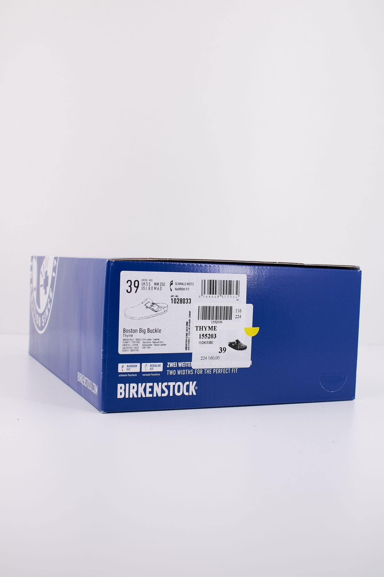 BIRKENSTOCK BOSTON BIG BUCKLE en color VERDE (6)