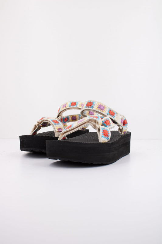 TEVA W FLATFORM UNIVERSAL CROCHE en color BEIS (2)