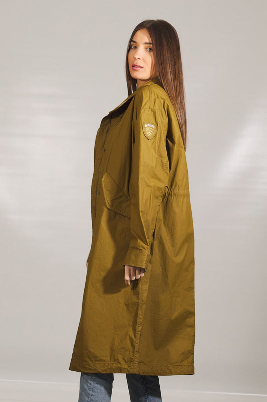 BLAUER TRENCH en color VERDE (2)