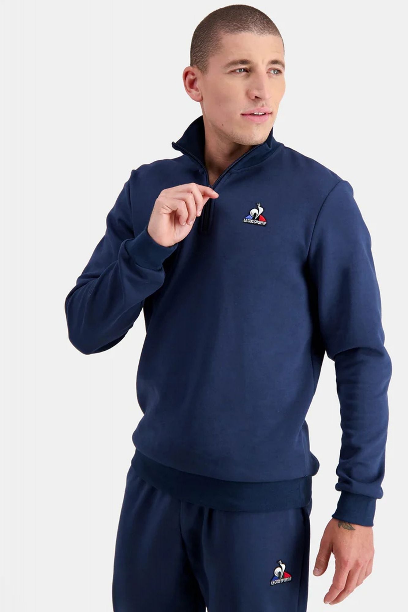 LE COQ SPORTIF ESS HALFZIP N en color AZUL (1)