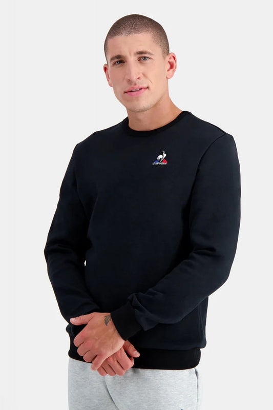 LE COQ SPORTIF ESS CREW SWEAT en color NEGRO (1)