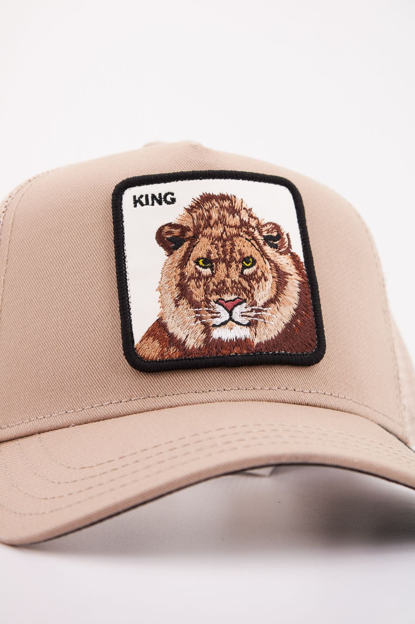 GOORIN BROS THE KING LION en color MARRON CLARO (4)