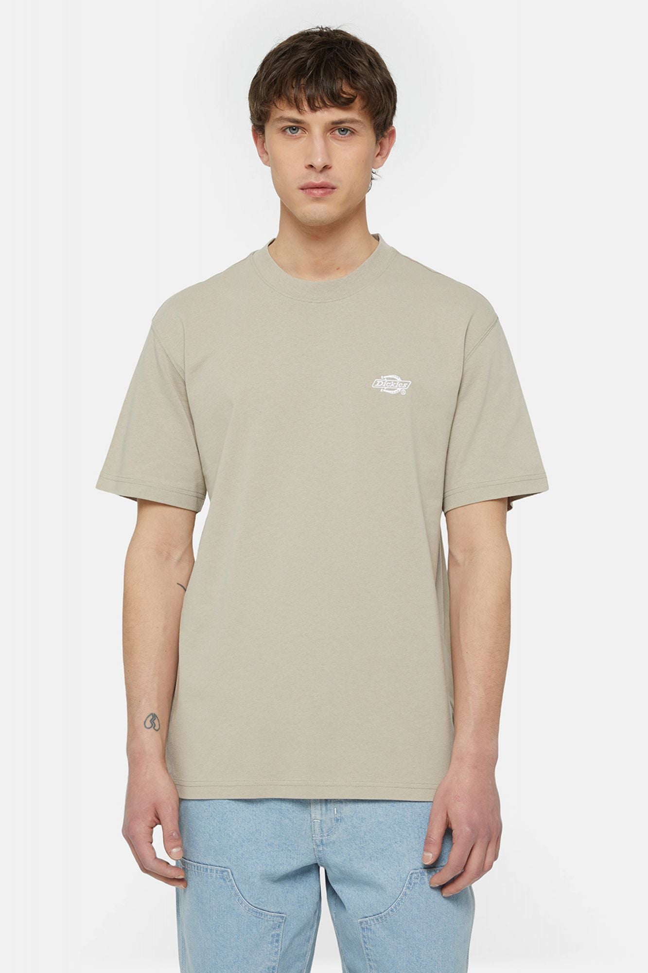 DICKIES SUMMERDALE SS TEE en color MARRON (1)