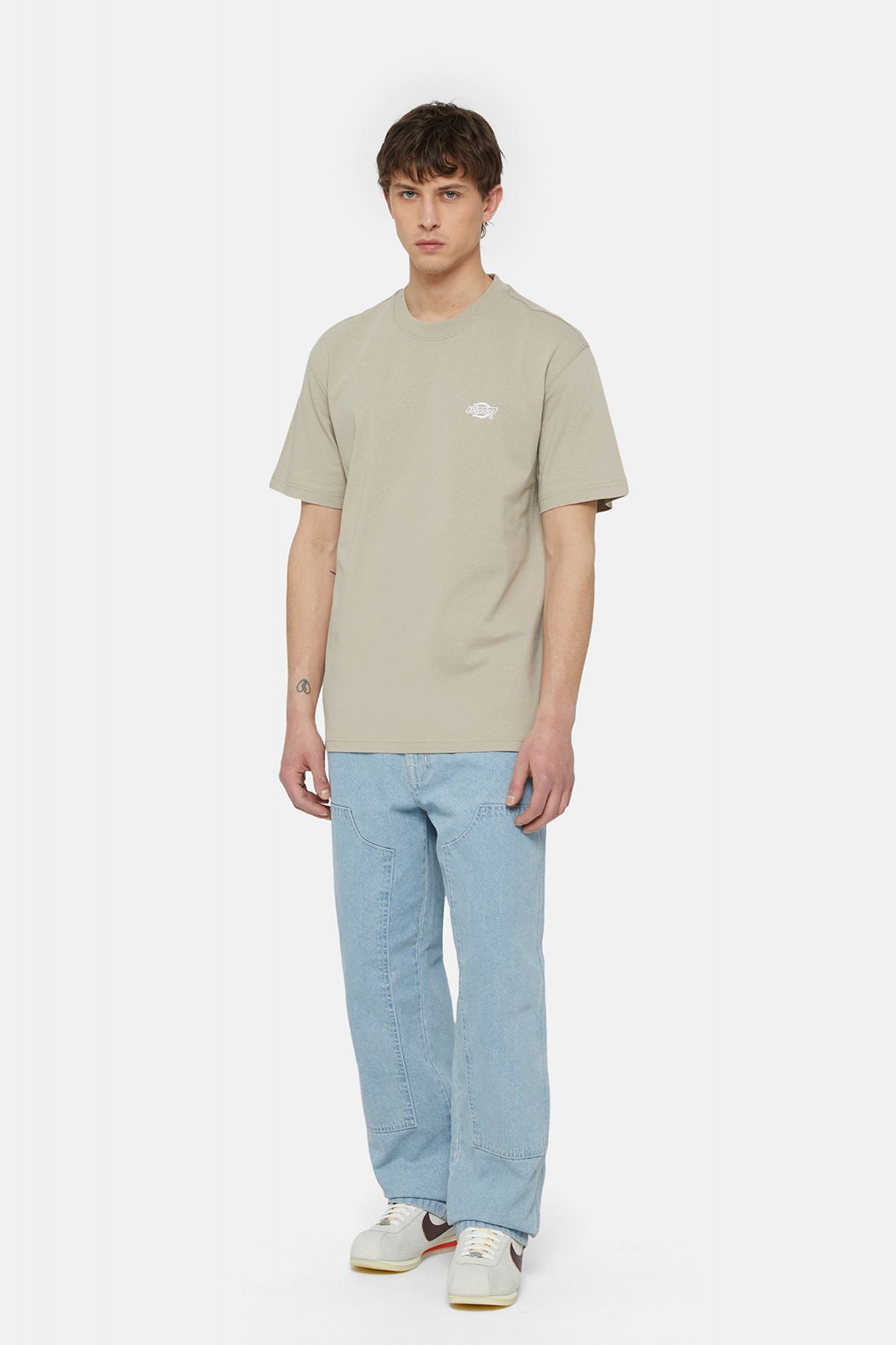 DICKIES SUMMERDALE SS TEE en color MARRON (4)