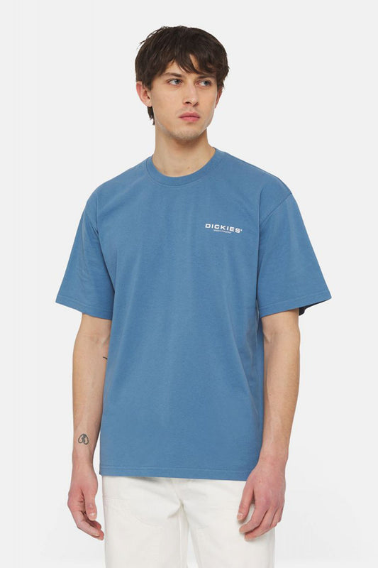 DICKIES  WAKEFIELD TEE SS en color AZUL (1)