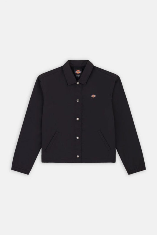 DICKIES OAKPORT CROPPED COACH en color NEGRO (2)