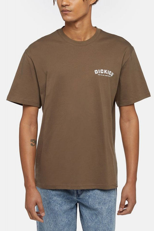 DICKIES  BUILDER TEE SS en color MARRON (1)