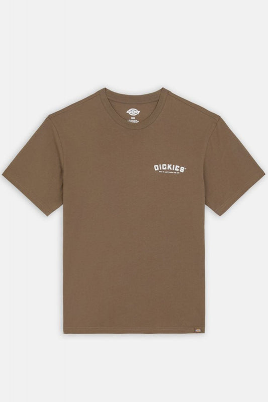 DICKIES  BUILDER TEE SS en color MARRON (2)