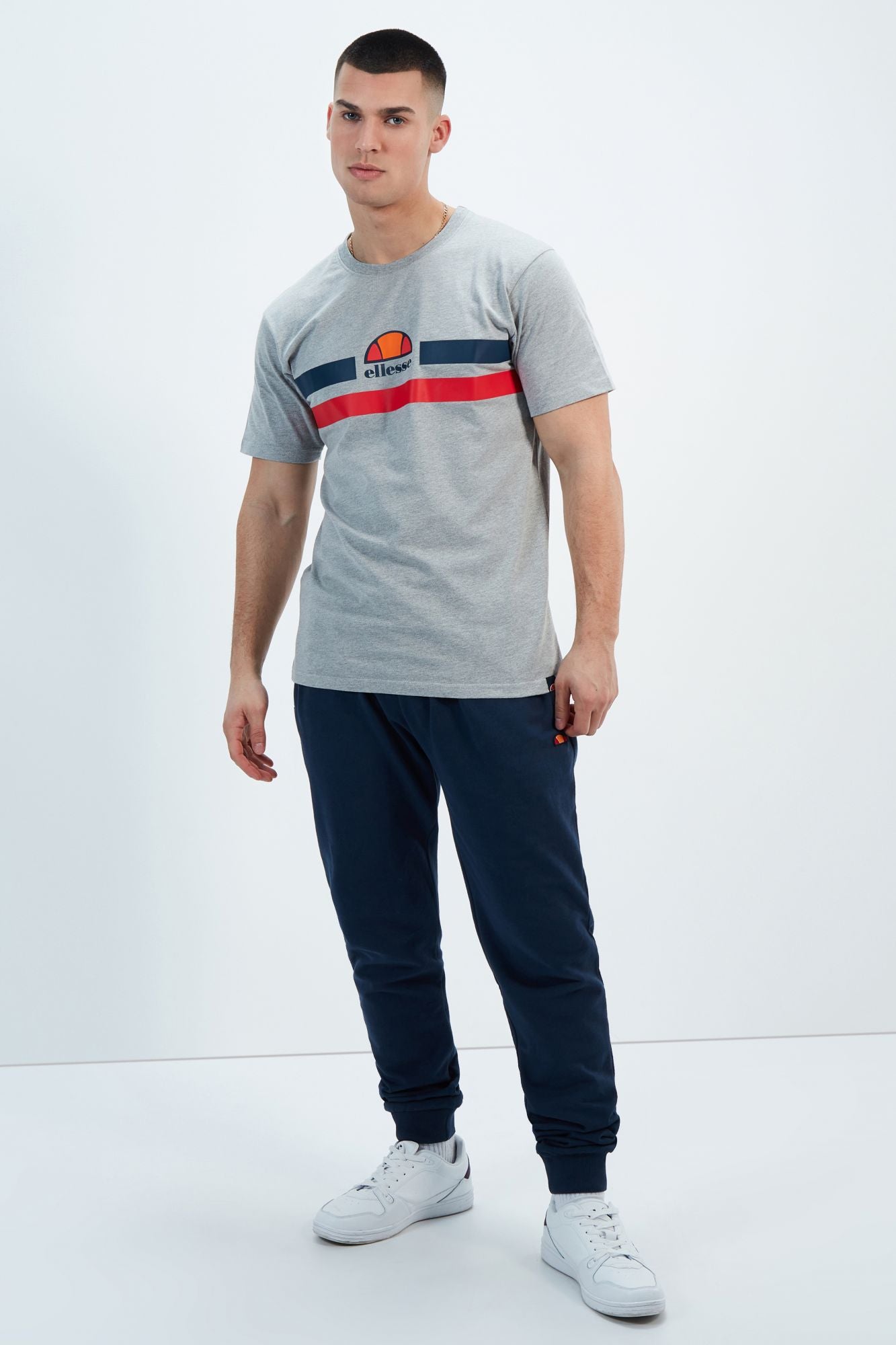 ELLESSE  APREL TEE en color GRIS (4)