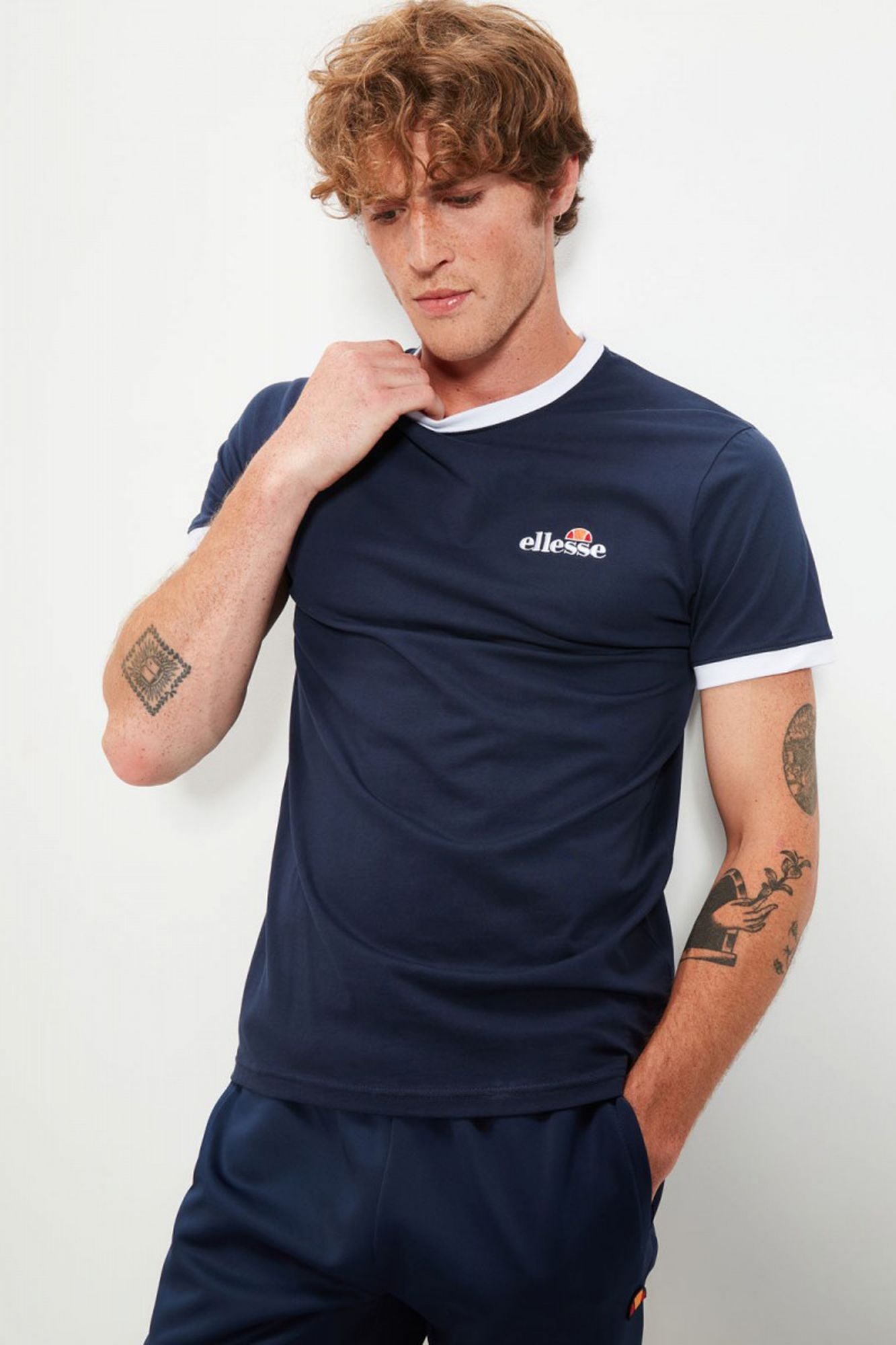 ELLESSE MEDUNO TEE en color AZUL (1)