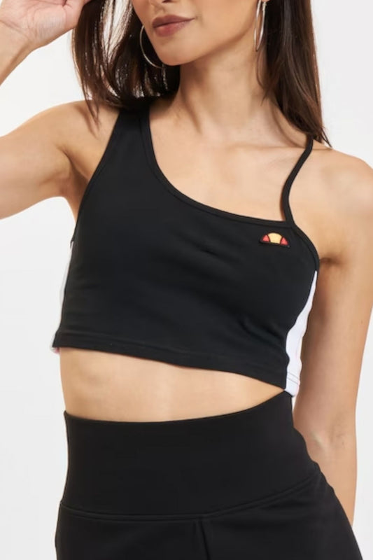 ELLESSE PLAYSOL CROP TOP en color NEGRO (2)