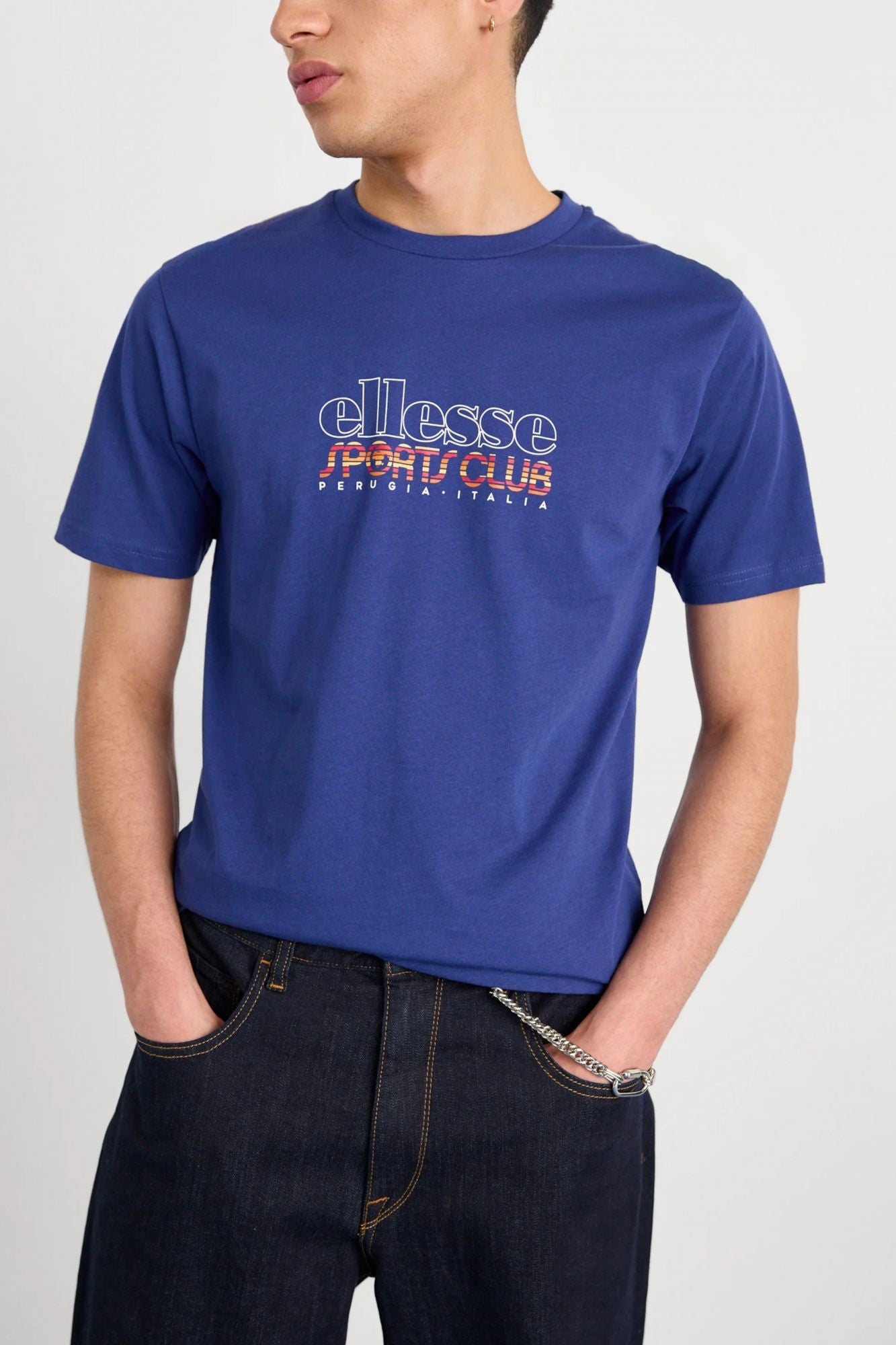 ELLESSE VETTICA TEE en color AZUL (1)