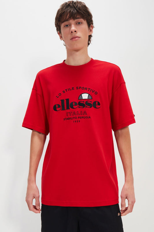 ELLESSE ZALENTI T-SHIRT en color ROJO (1)