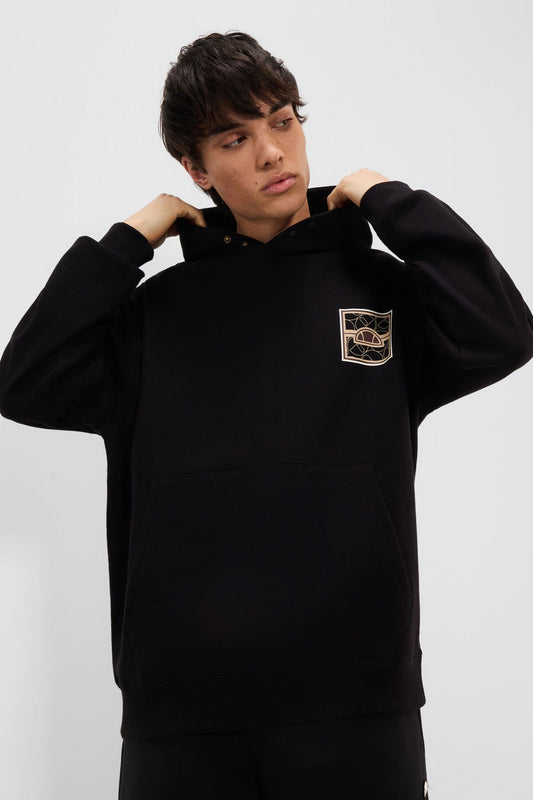 ELLESSE BARELI HOODY en color NEGRO (1)