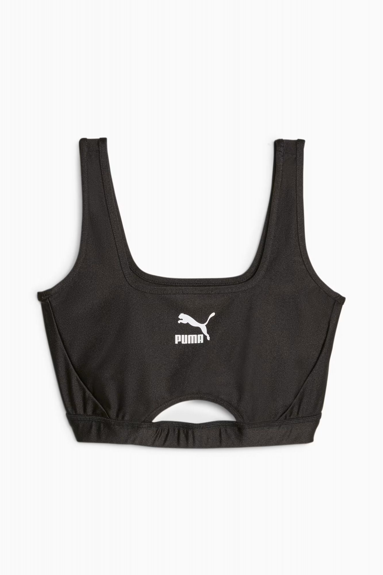 PUMA DARE TO CROP TOP en color NEGRO (2)