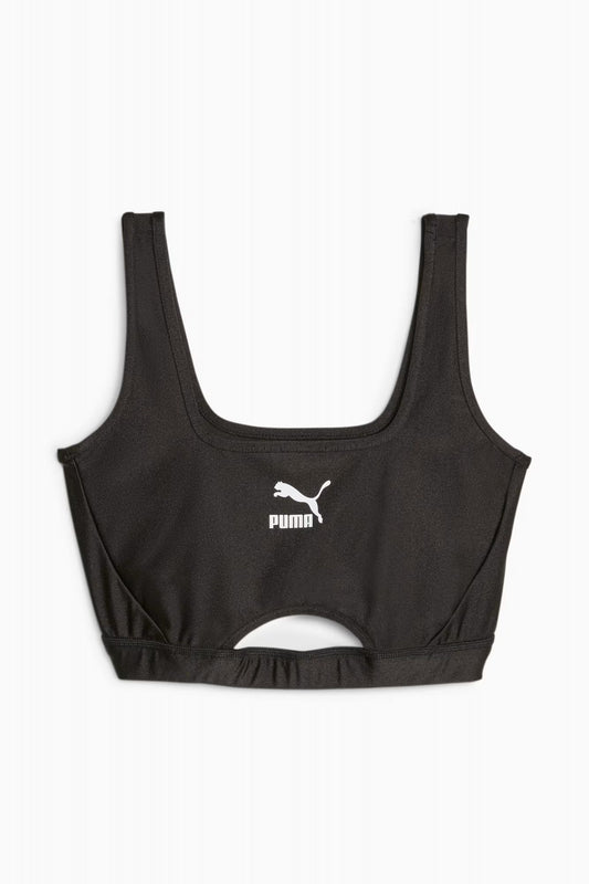 PUMA DARE TO CROP TOP en color NEGRO (2)