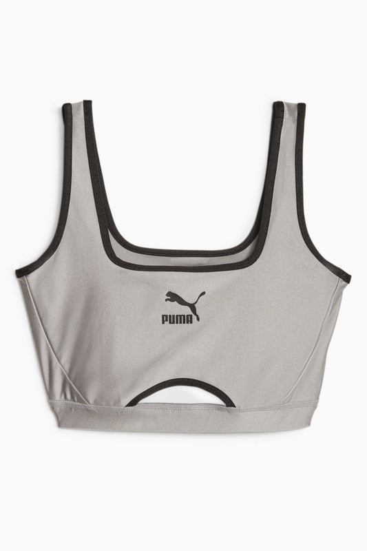 PUMA DARE TO CROP TOP en color GRIS (2)