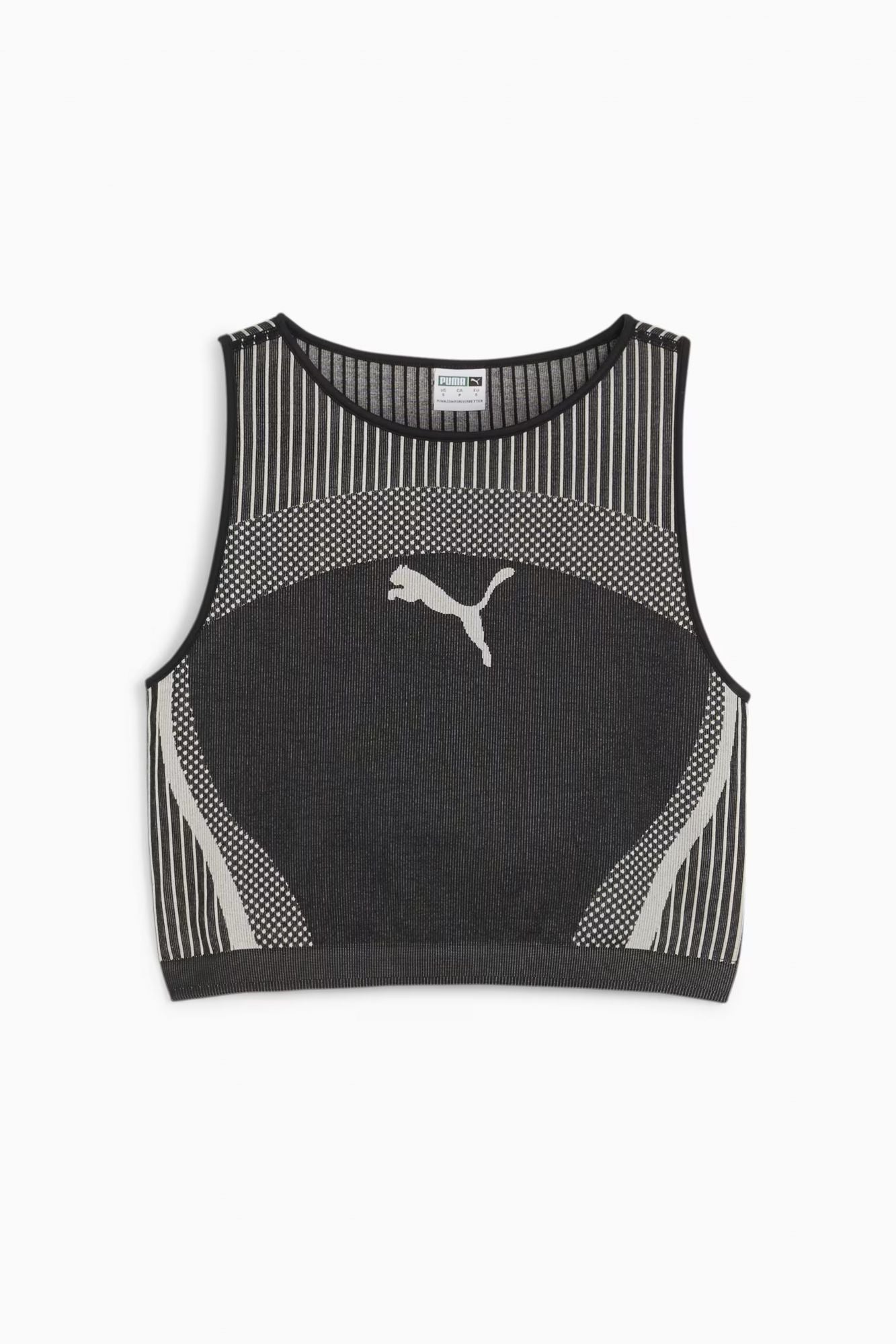 PUMA TO CROP TOP en color NEGRO (2)