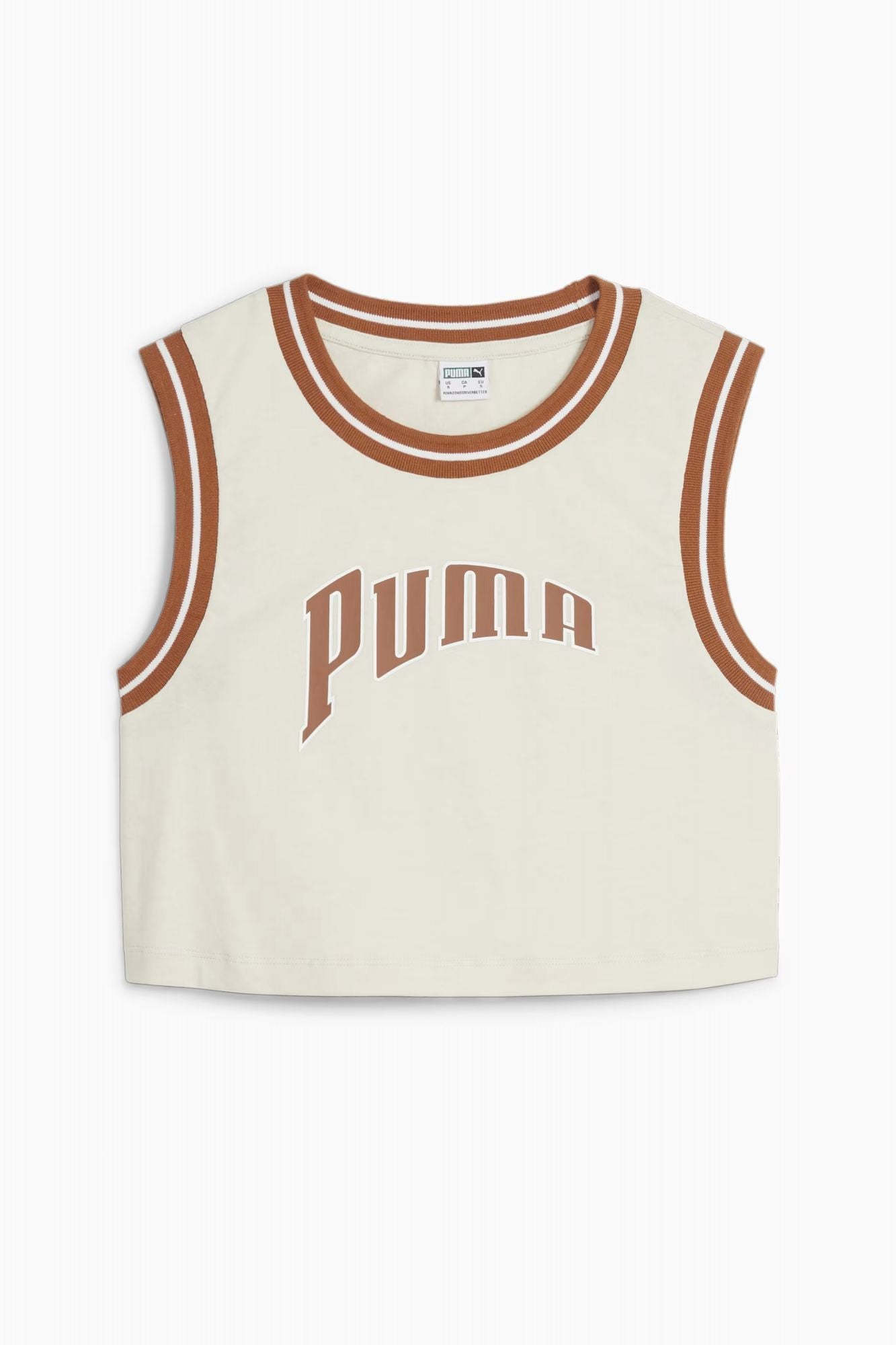 PUMA GRAPHIC CROPPED TEE en color BLANCO (2)