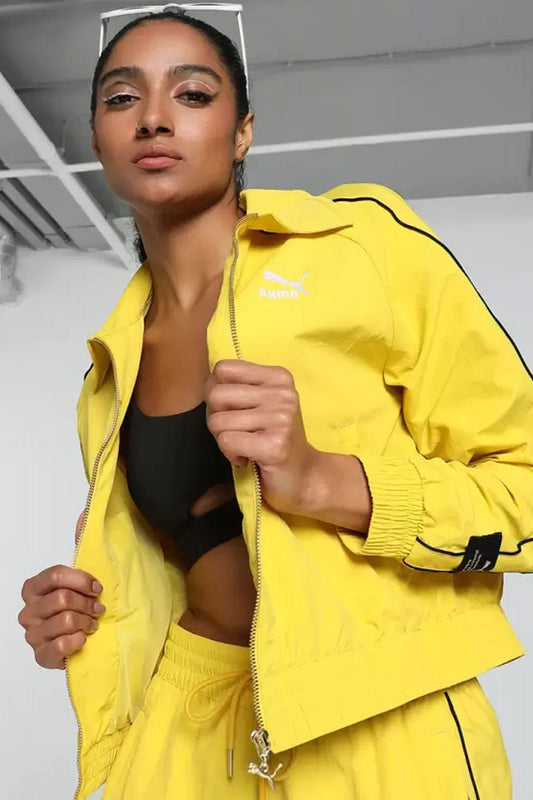 PUMA TRACK JACKET en color AMARILLO (1)