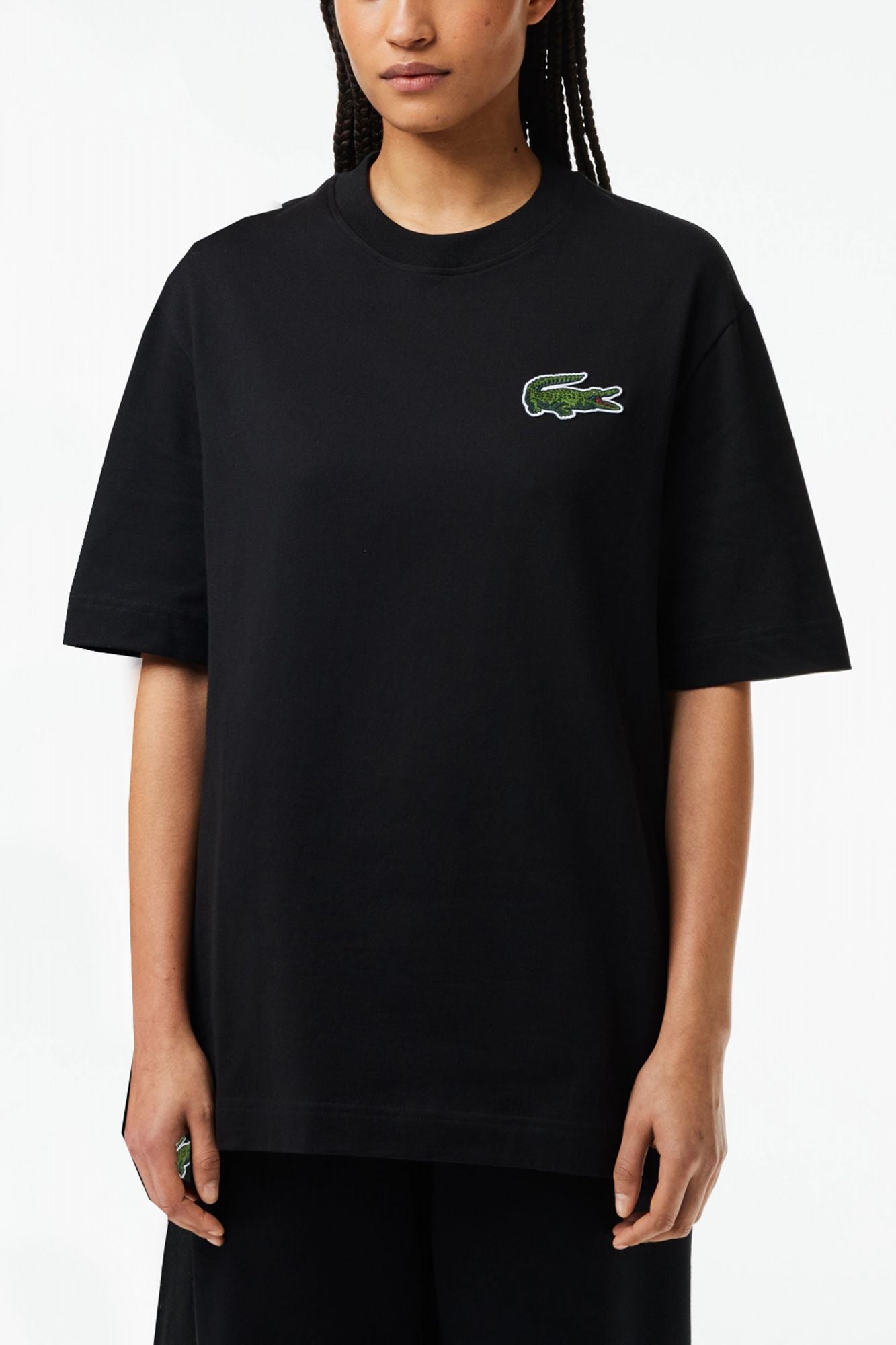 LACOSTE LOOSE FIT en color NEGRO (1)