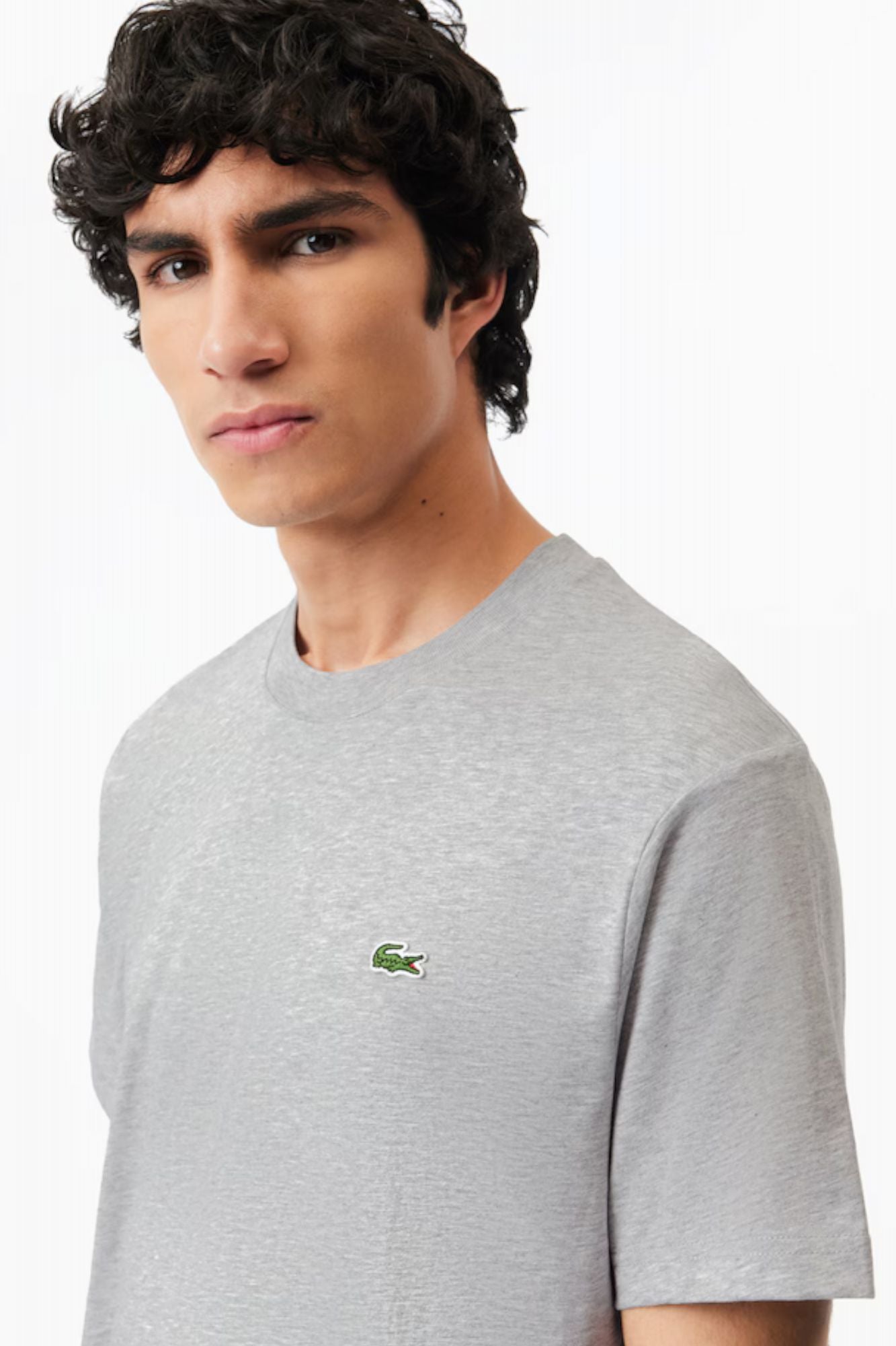 LACOSTE TEE en color GRIS (4)